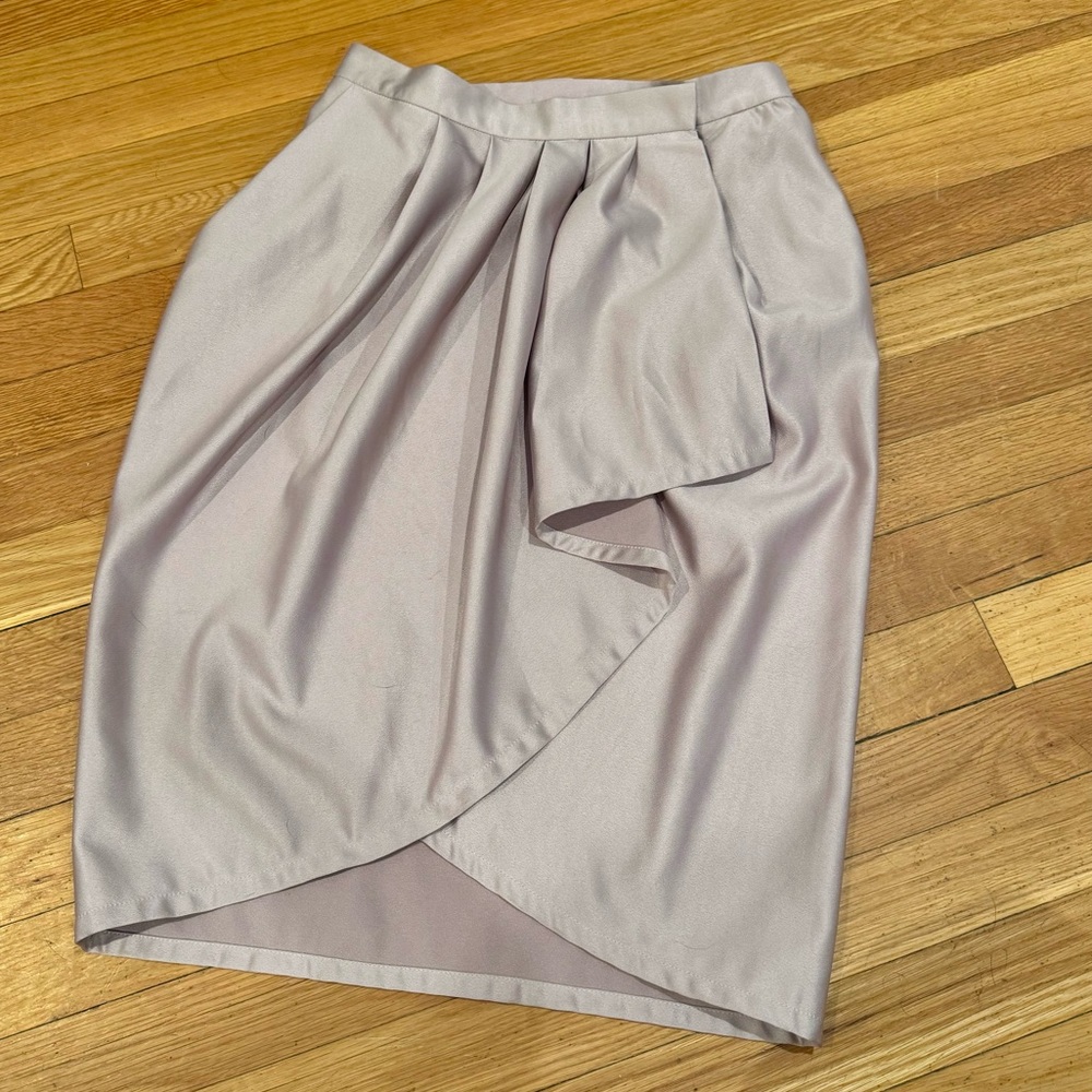 Gorgeous satin skirt